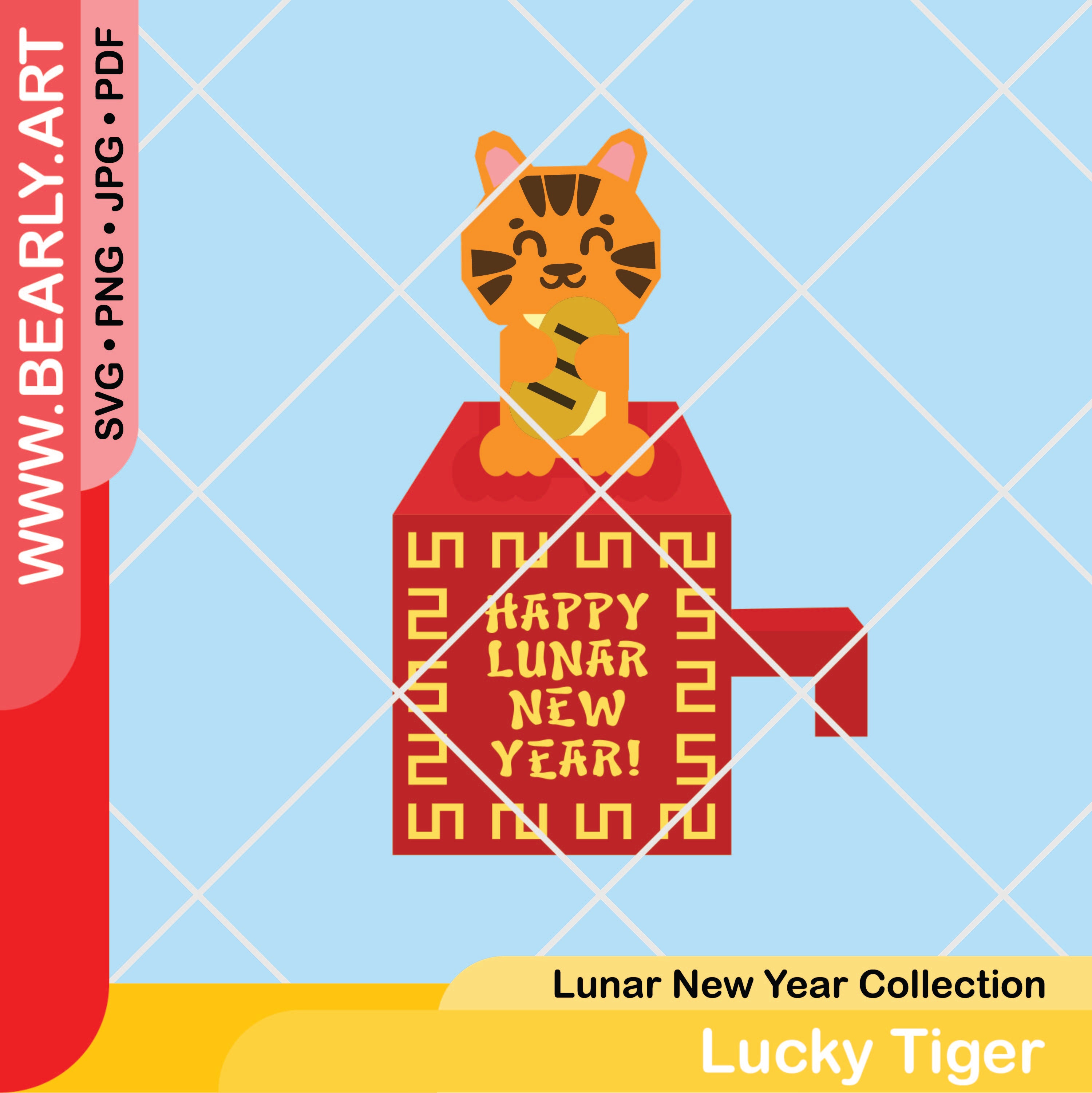 Lucky Red Pockets for Lunar New Year of the Cat 2023 -  Finland