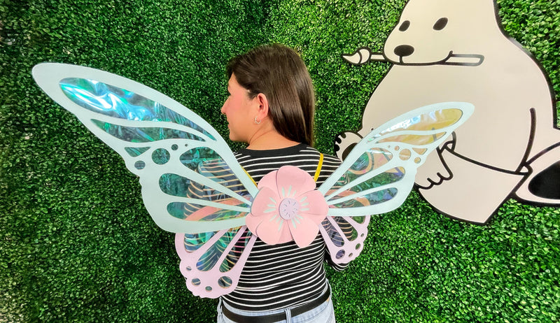 DIY Wearable Costume Fairy Wings Supplies