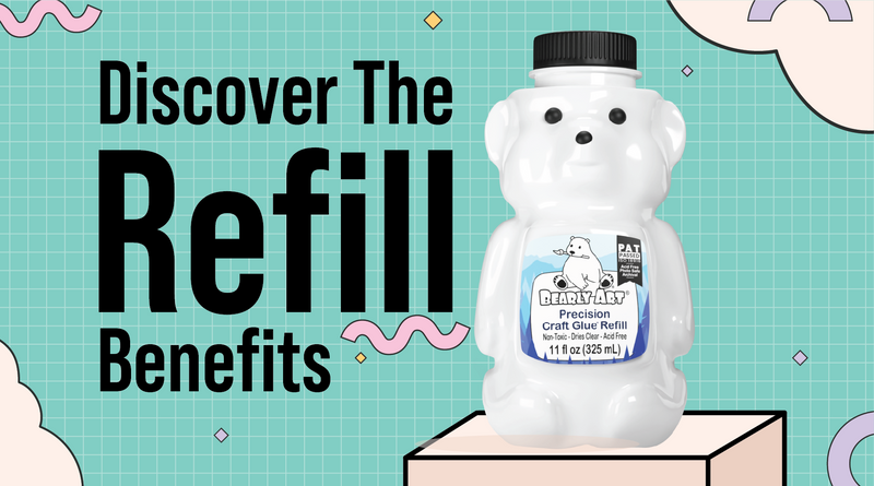 Discover the Benefits of the Bearly Art Refill Glue Bottle: Your Ultimate Crafting Companion