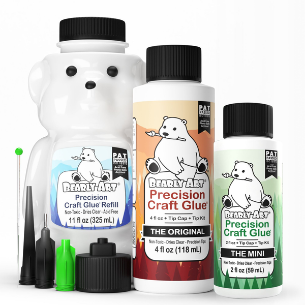 Bearly Art Precision Craft Glue - THE MINI - Kat Scrappiness