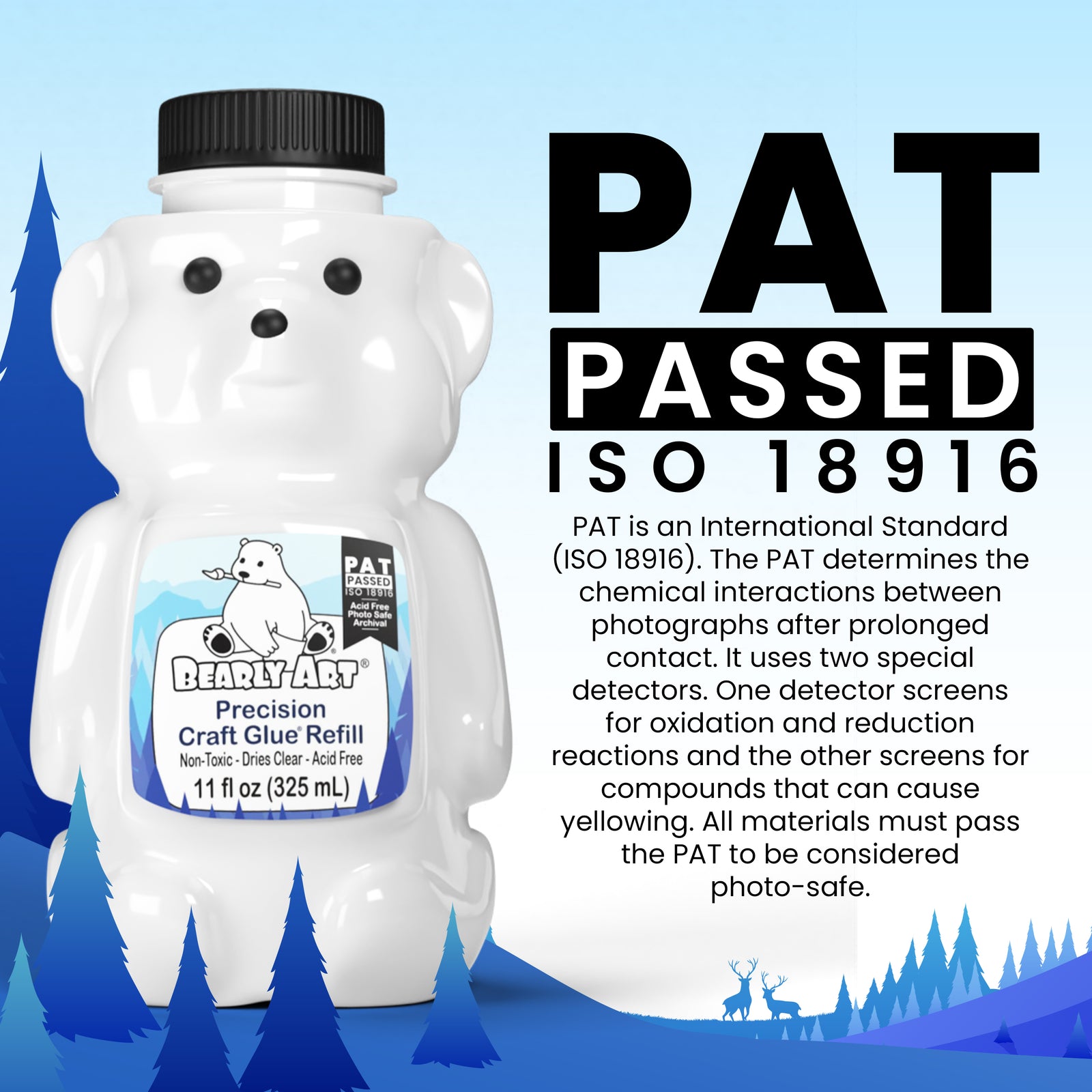 Bearly Art Precision Craft Glue THE REFILL