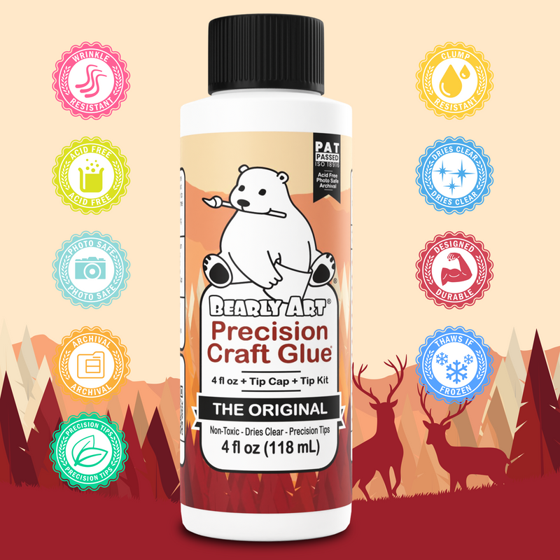 Bearly Art Precision Craft Glue - The Mini - 2fl oz India