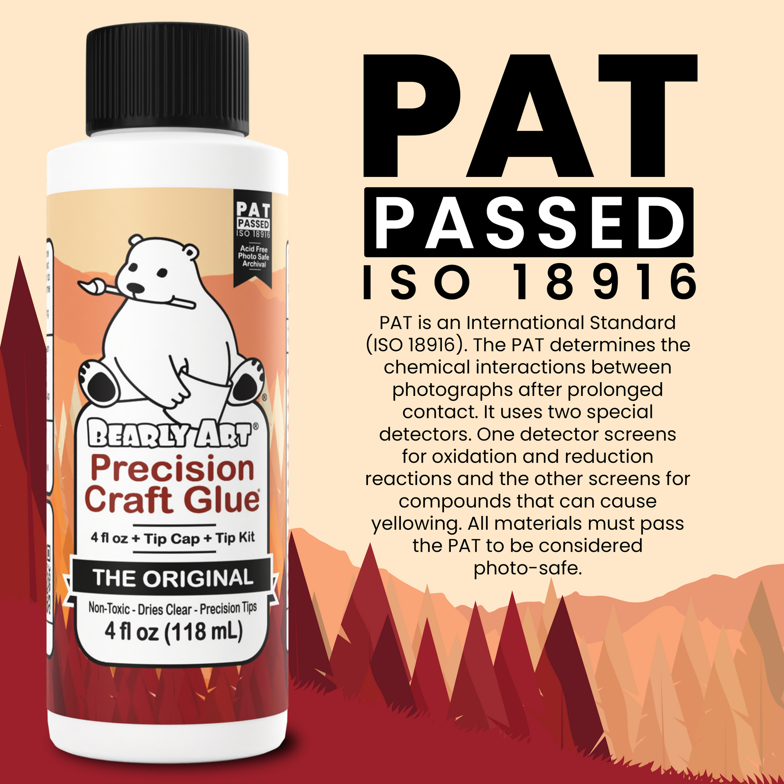 Bearly Art Precision Craft Glue THE ORIGINAL