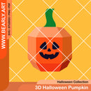 3D Halloween Pumpkin