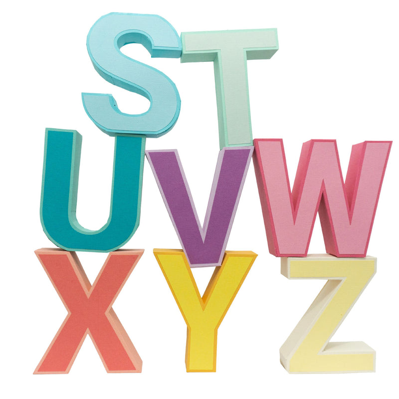 3D Letters