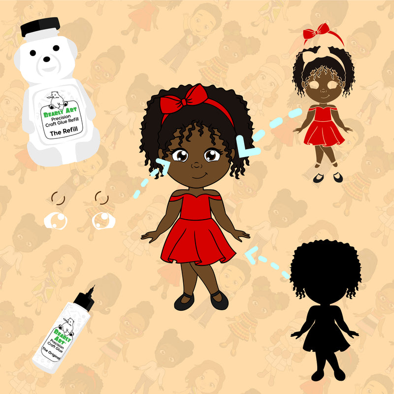 8 Doll Characters from @TheUselessCrafter