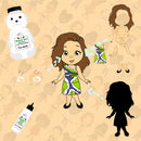 8 Doll Characters from @TheUselessCrafter