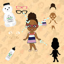 8 Doll Characters from @TheUselessCrafter