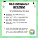 Alien & Flying Saucer