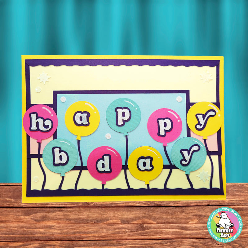 Balloon Birthday Card