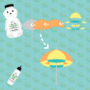 Beach Umbrella - Design Team 10 - Beach Babes 👙