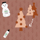 Boho Christmas Trees