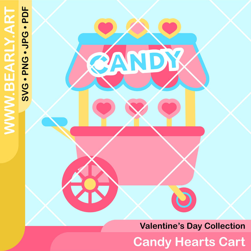 Candy Hearts Cart