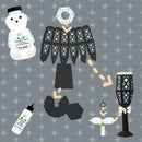 Champagne Glass Treat Box