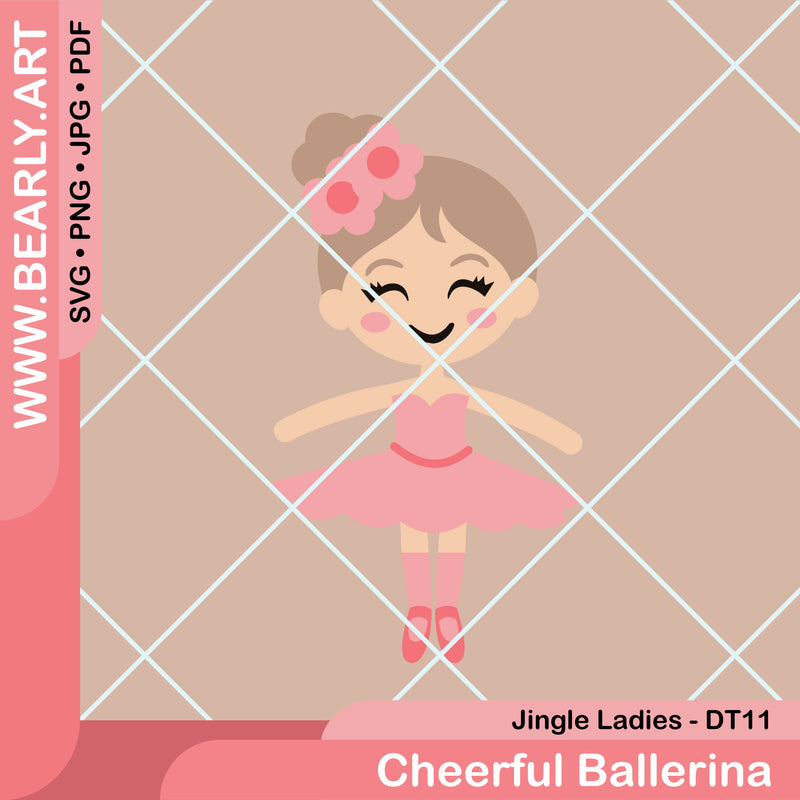 Cheerful Ballerina - Design Team 11 - Jingle Ladies