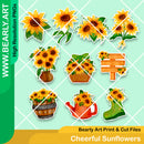 Cheerful Sunflowers