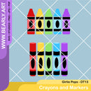 Crayons and Markers - Design Team 13 - Girlie Pops
