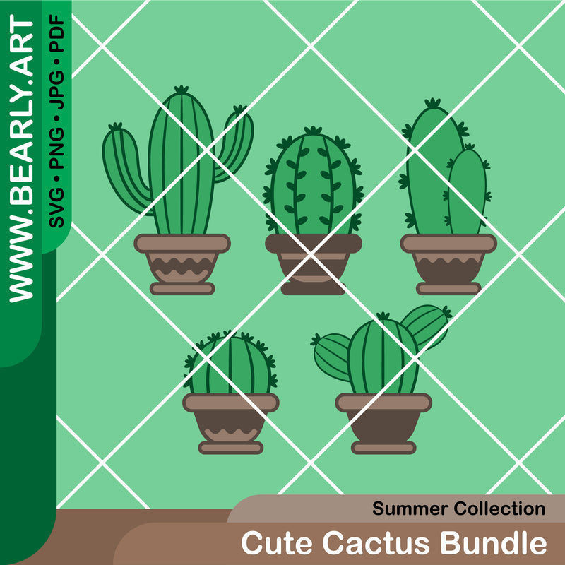 Cute Cactus Bundle
