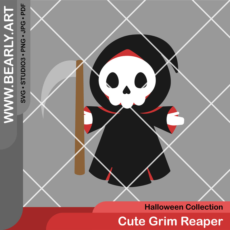 Cute Grim Reaper