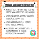 Dracula's Castle - Book Nook Insert