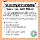 Dracula's Castle - Book Nook Insert