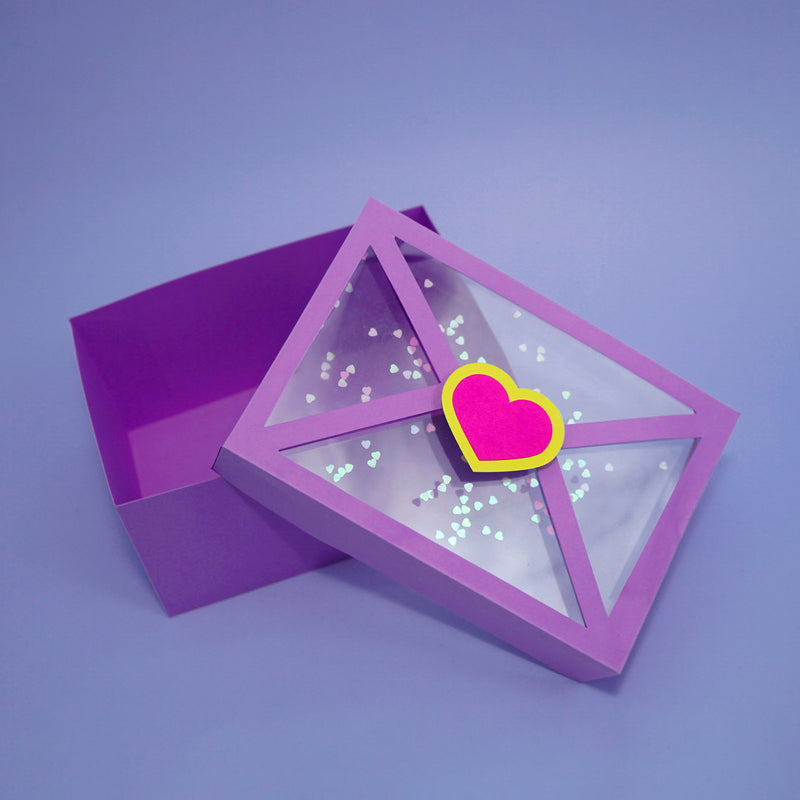 Love Envelope Shaker Box