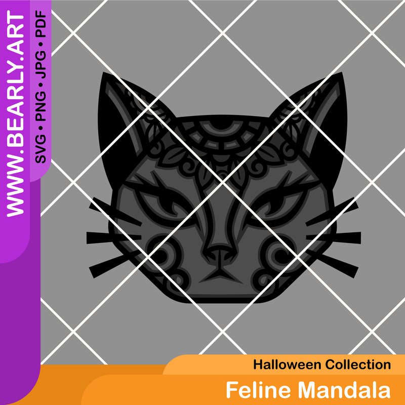 Feline Mandala