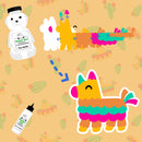 Fiesta Cupcake Toppers