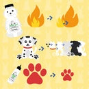 Firefighter Dog Set