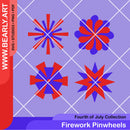 Firework Pinwheels