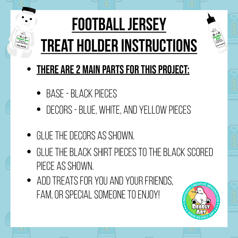 Football Jersey Treat Holder