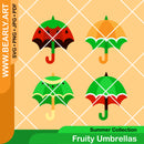 Fruity Umbrellas