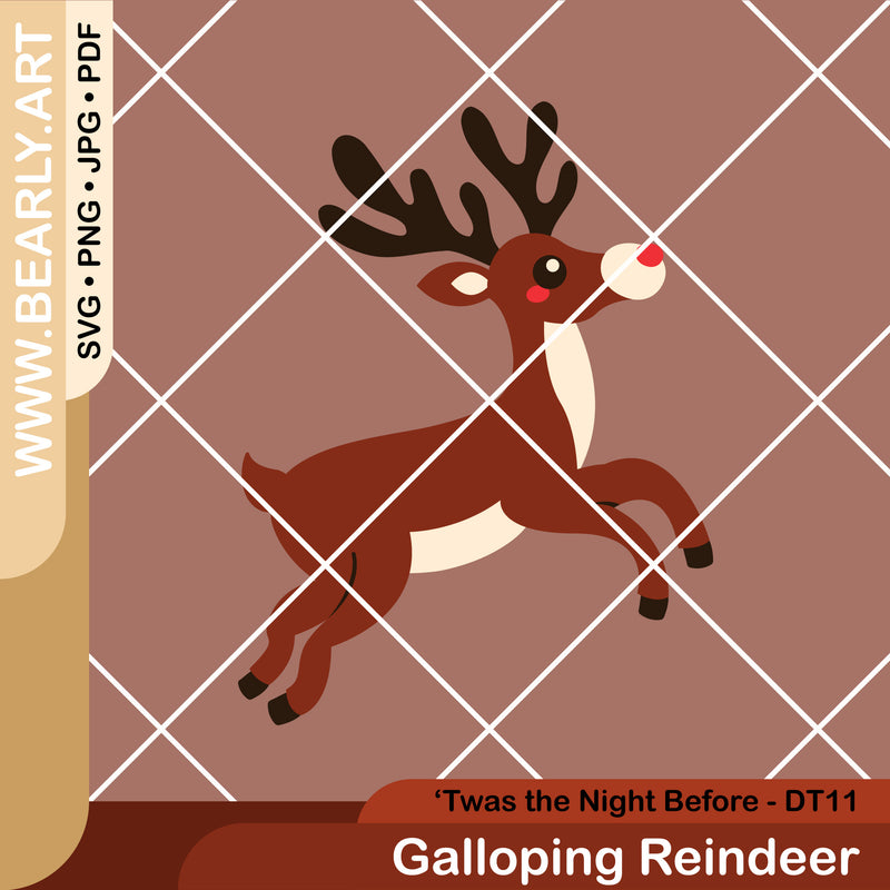 Galloping Reindeer - Design Team 11 - 'Twas the Night Before