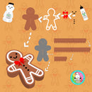 Gingerbread Man Treat Box
