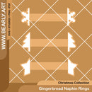 Gingerbread Napkin Rings