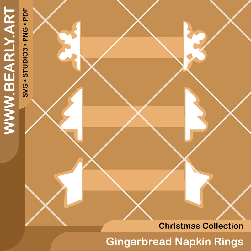 Gingerbread Napkin Rings