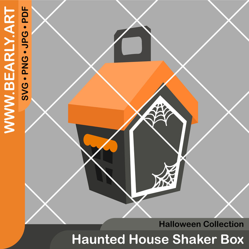 Haunted House Shaker Box