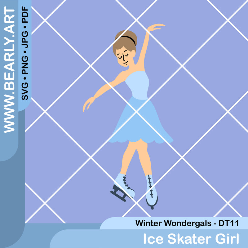 Ice Skater Girl - Design Team 11 - Winter Wondergals
