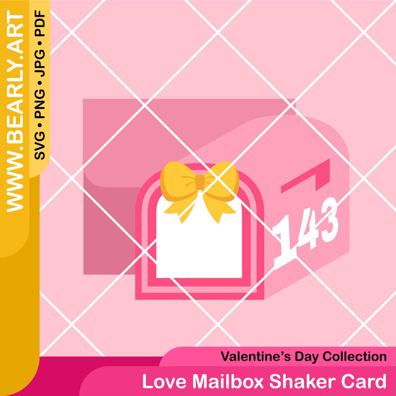 Love Mailbox Shaker Card