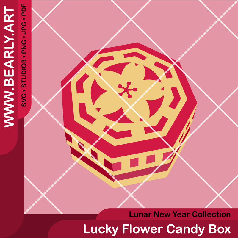 Lucky Flower Candy Box