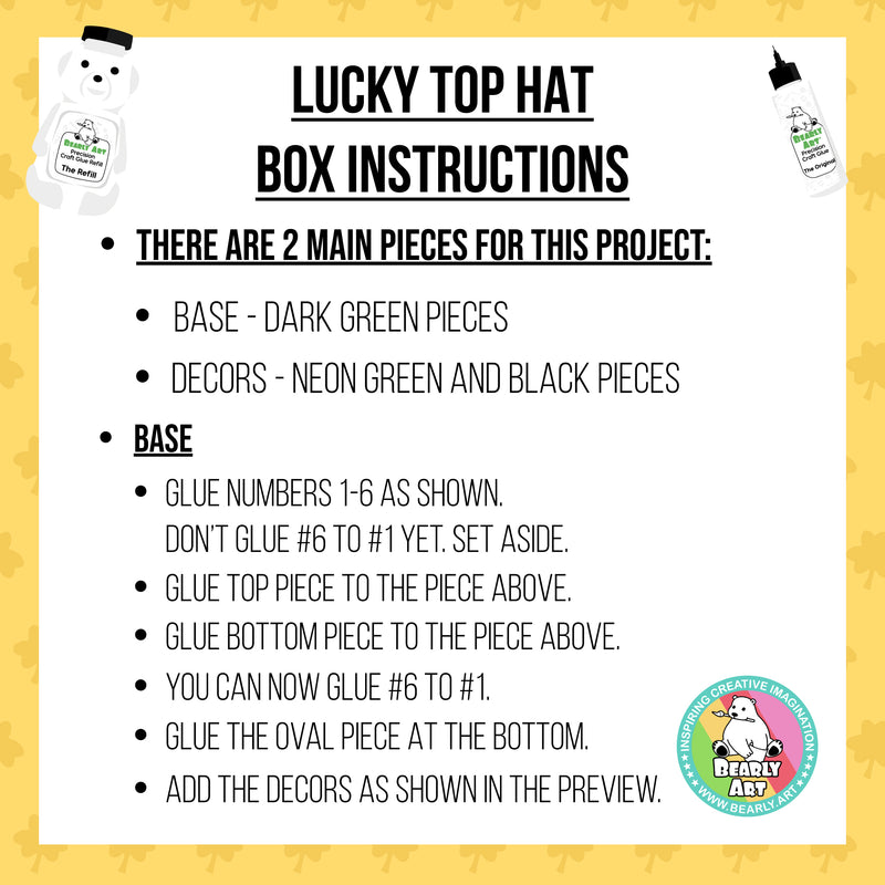 Lucky Top Hat Box