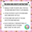 Magic Castle - Book Nook Insert