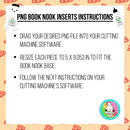 Midnight Forest - Book Nook Insert