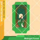 Midnight Forest - Book Nook Insert