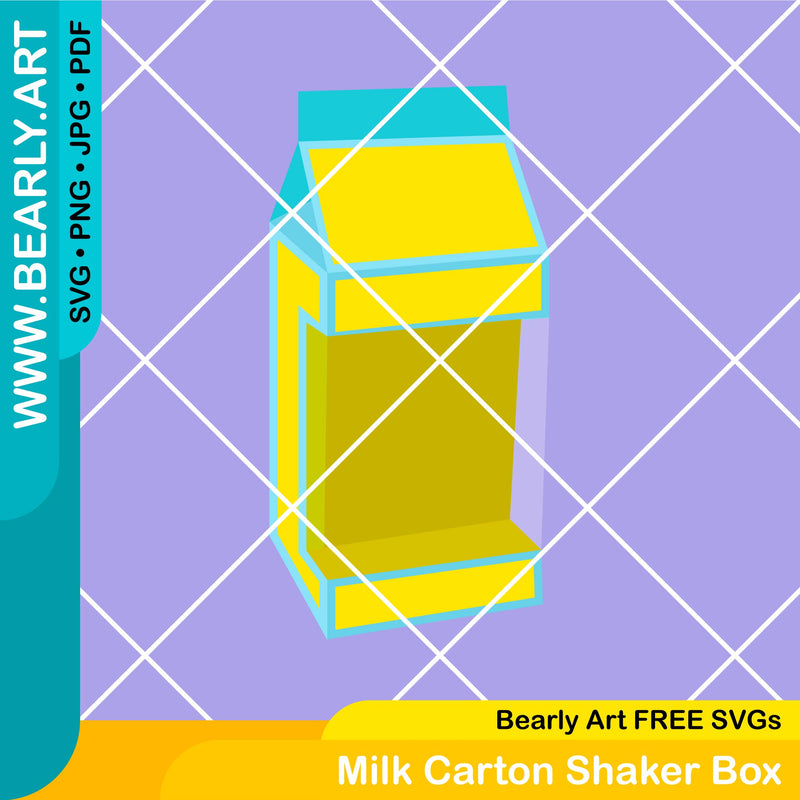 Milk Carton Shaker Box