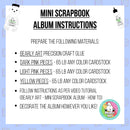 Mini Scrapbook Album