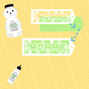 Mom's Floral Bookmarks