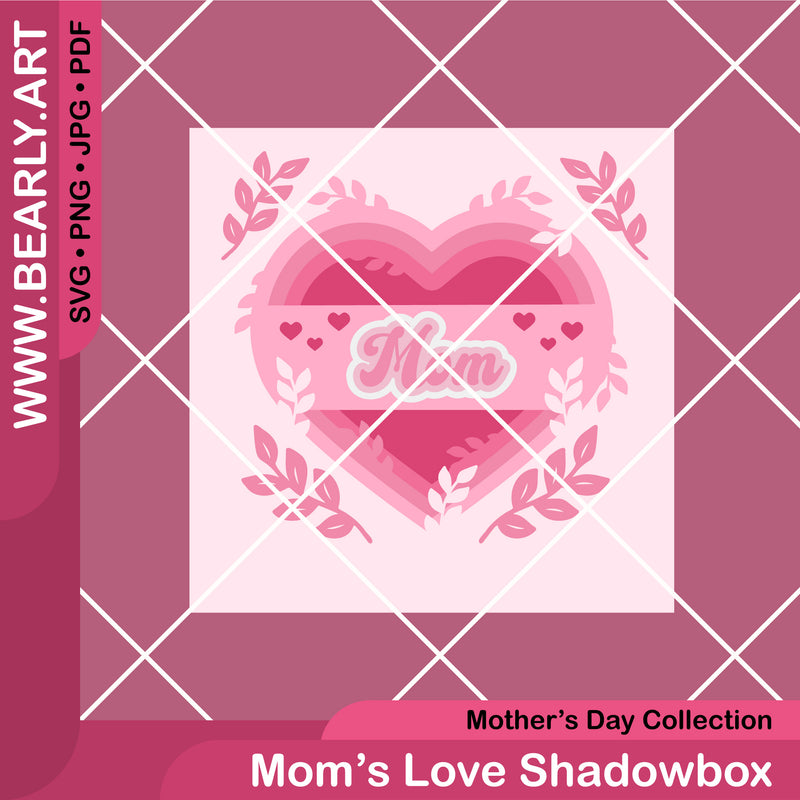 Mom's Love Shadowbox