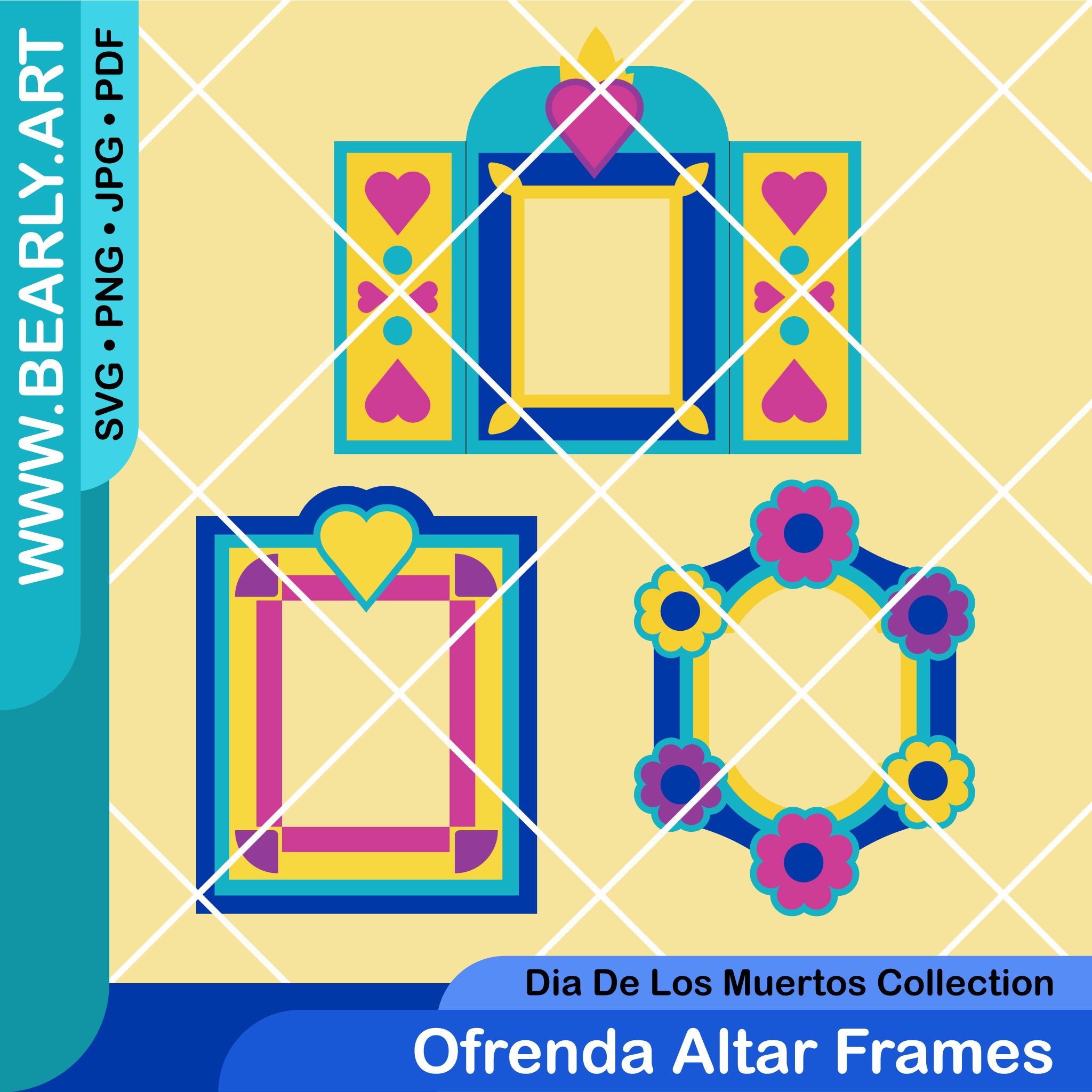 Ofrenda Frame Design Ofrenda Altar Frames