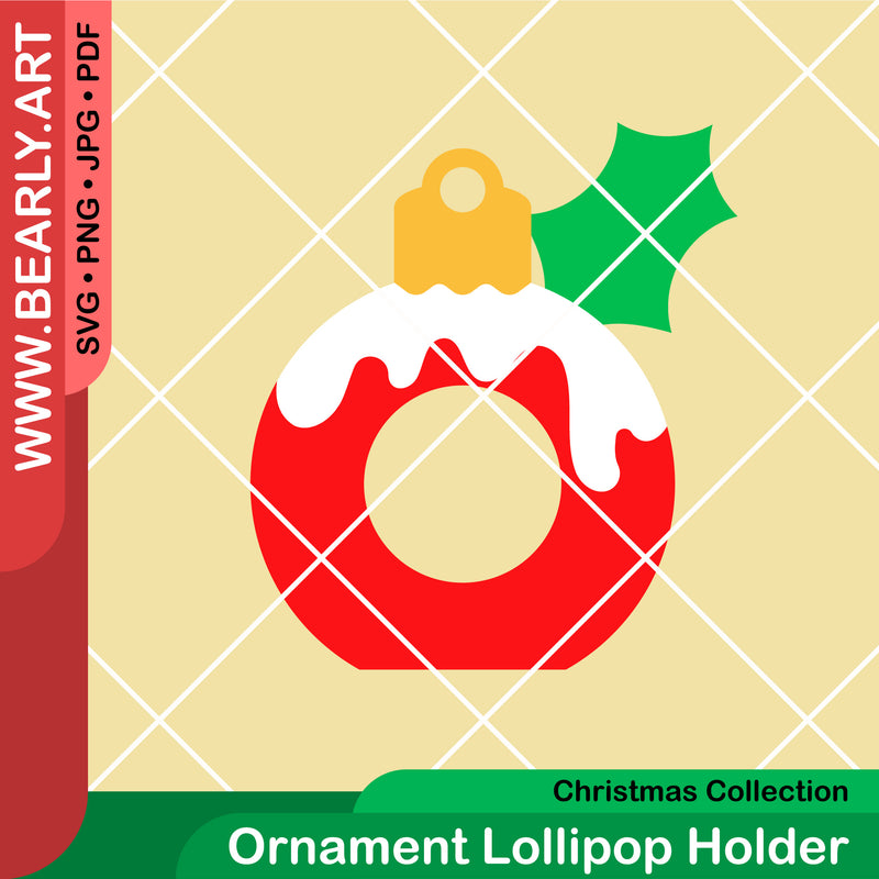 Ornament Lollipop Holder